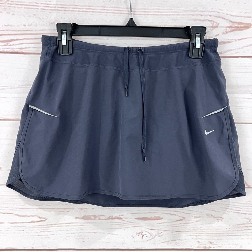 Nike Women's Athletic Skort in Slate Blue